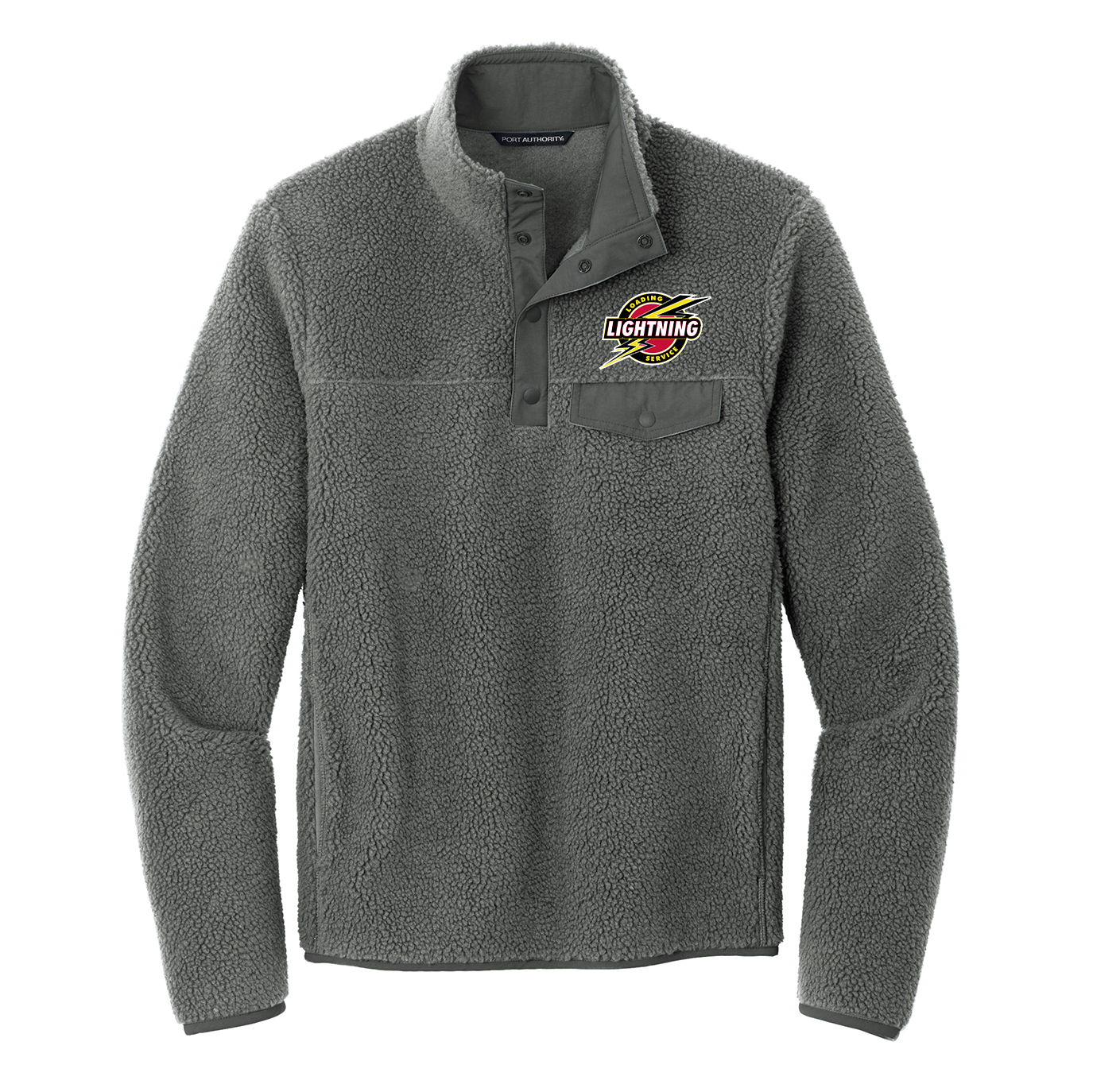 Port Authority® Camp Fleece Snap Pullover