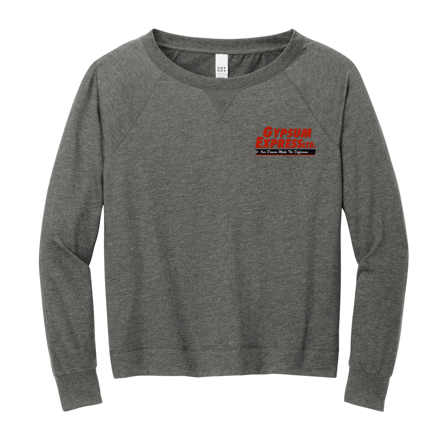 District® Women’s Featherweight French Terry™ Long Sleeve Crewneck