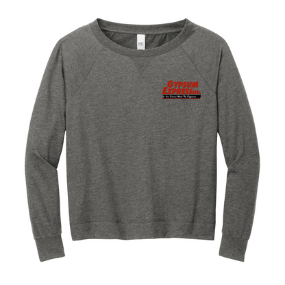 District® Women’s Featherweight French Terry™ Long Sleeve Crewneck