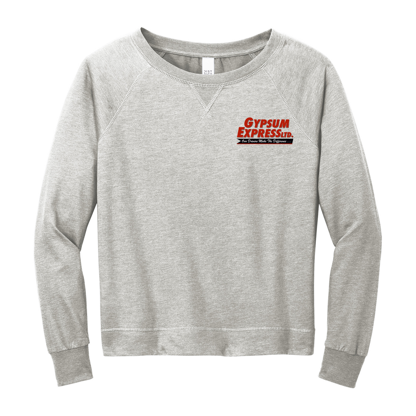 District® Women’s Featherweight French Terry™ Long Sleeve Crewneck