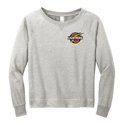 District® Women’s Featherweight French Terry™ Long Sleeve Crewneck