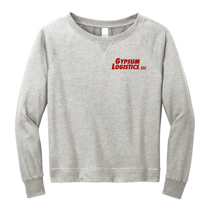 District® Women’s Featherweight French Terry™ Long Sleeve Crewneck