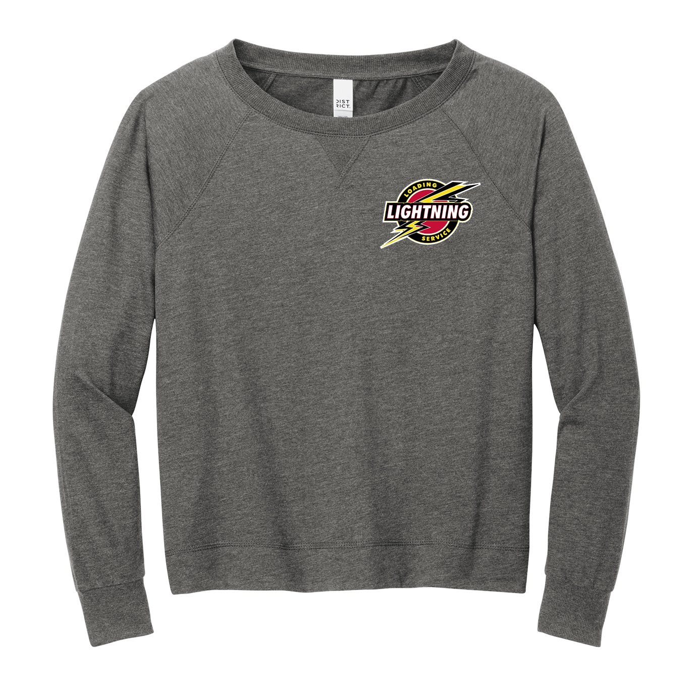 District® Women’s Featherweight French Terry™ Long Sleeve Crewneck