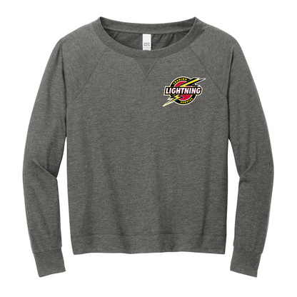 District® Women’s Featherweight French Terry™ Long Sleeve Crewneck