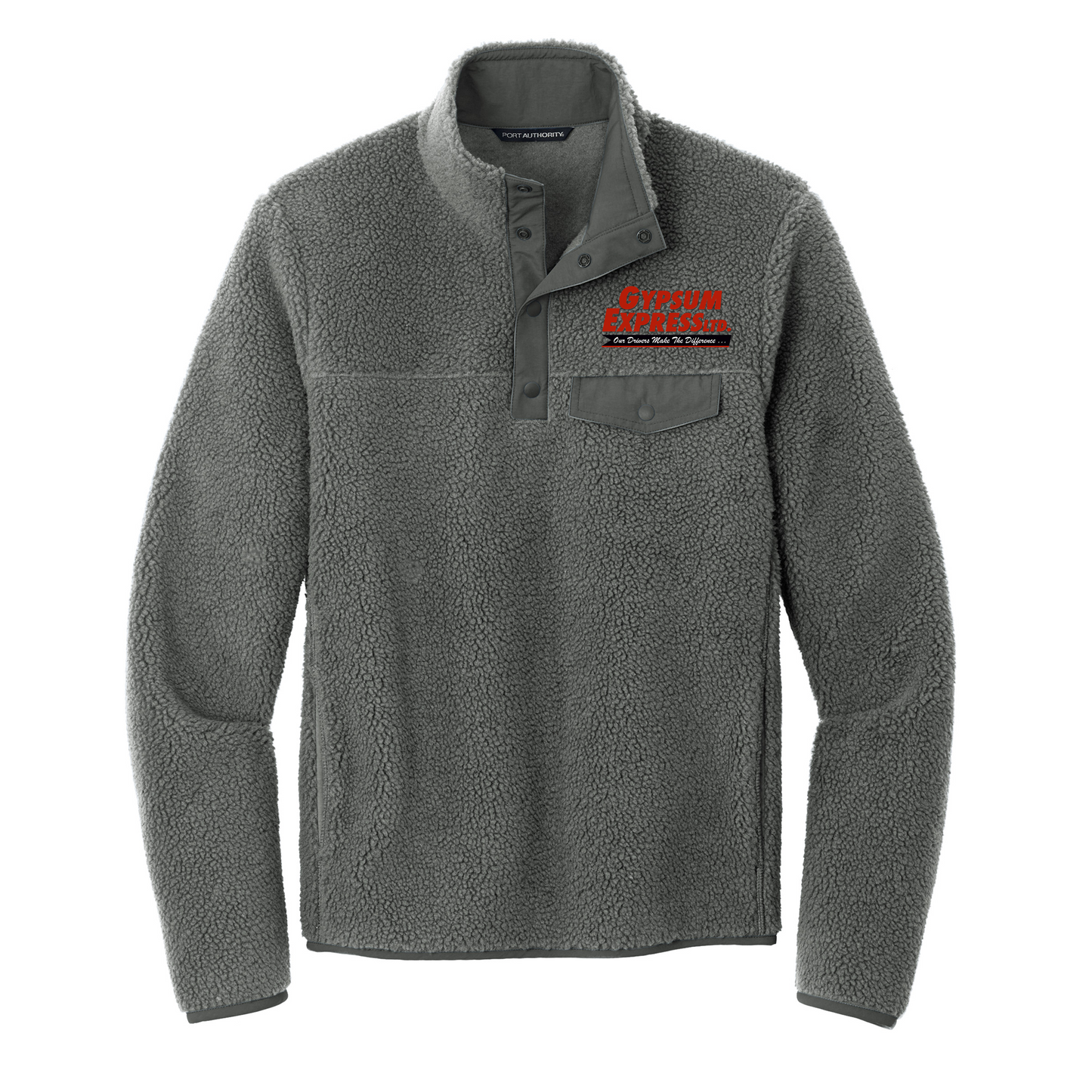 Port Authority® Camp Fleece Snap Pullover