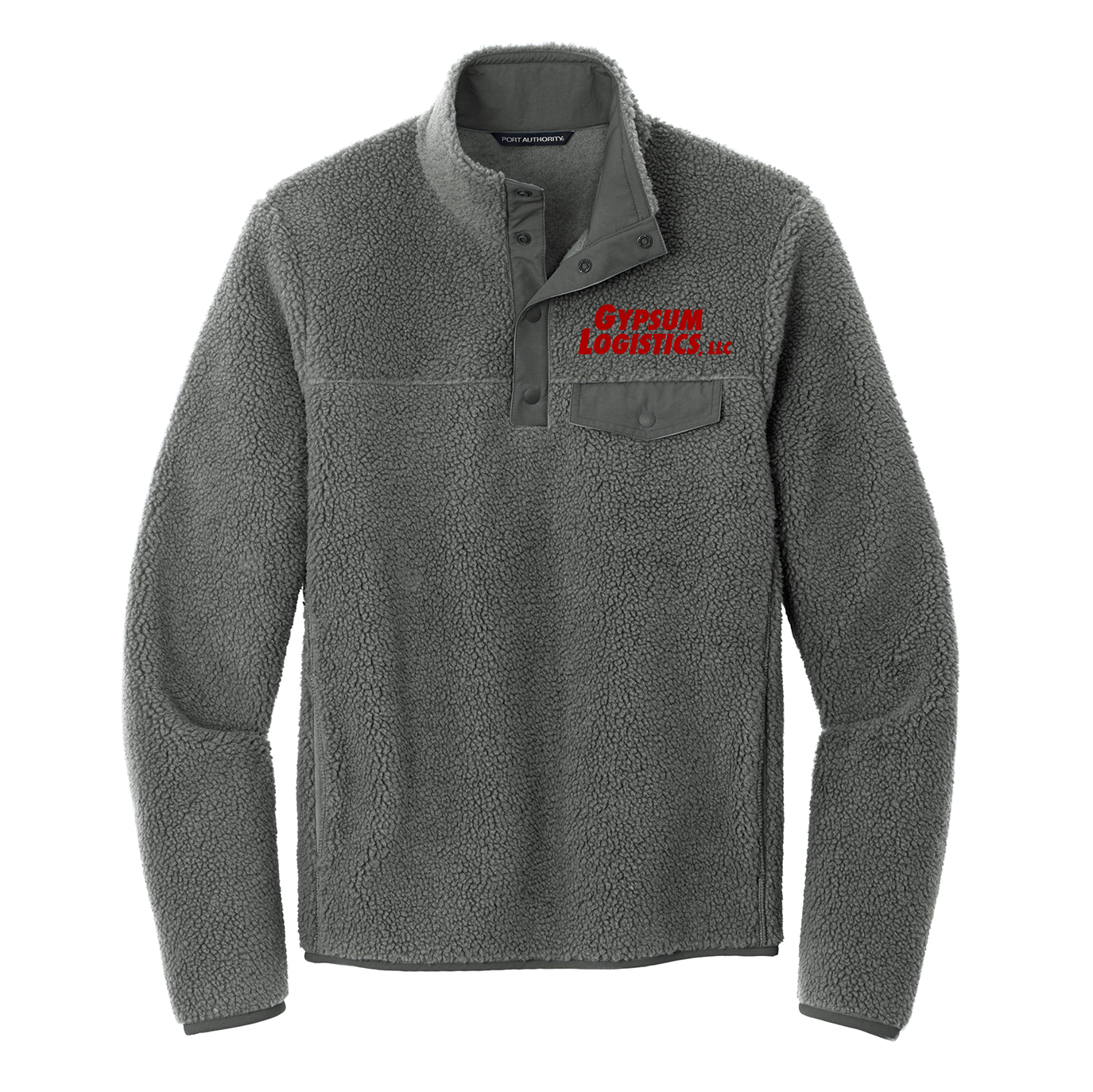 Port Authority® Camp Fleece Snap Pullover