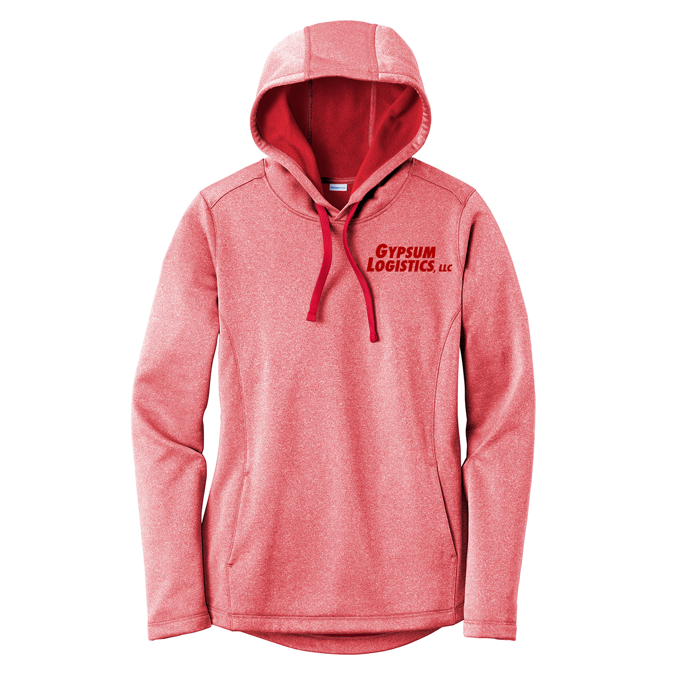 Sport-Tek® Women's PosiCharge ® Sport-Wick® Heather Fleece Hooded Pullover