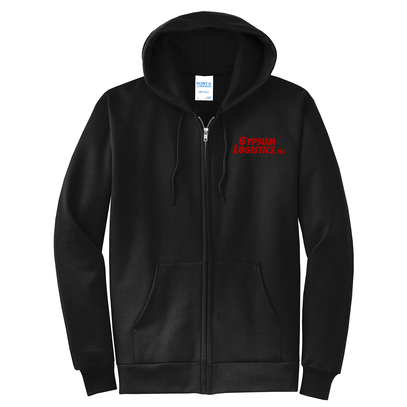 Port & Co™ Core Fleece Full-Zip Hooded Sweatshirt