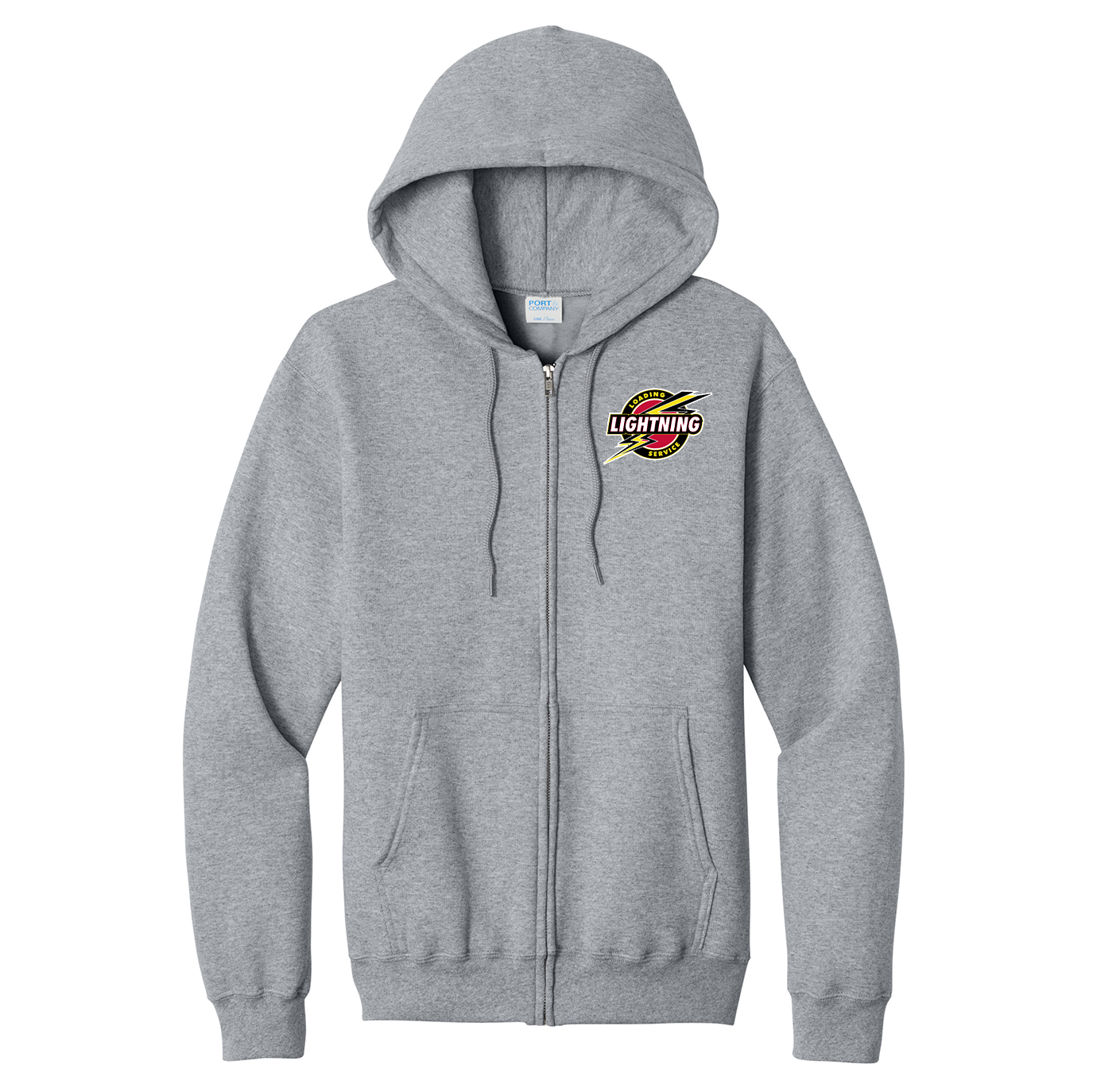 Port & Co™ Core Fleece Full-Zip Hooded Sweatshirt