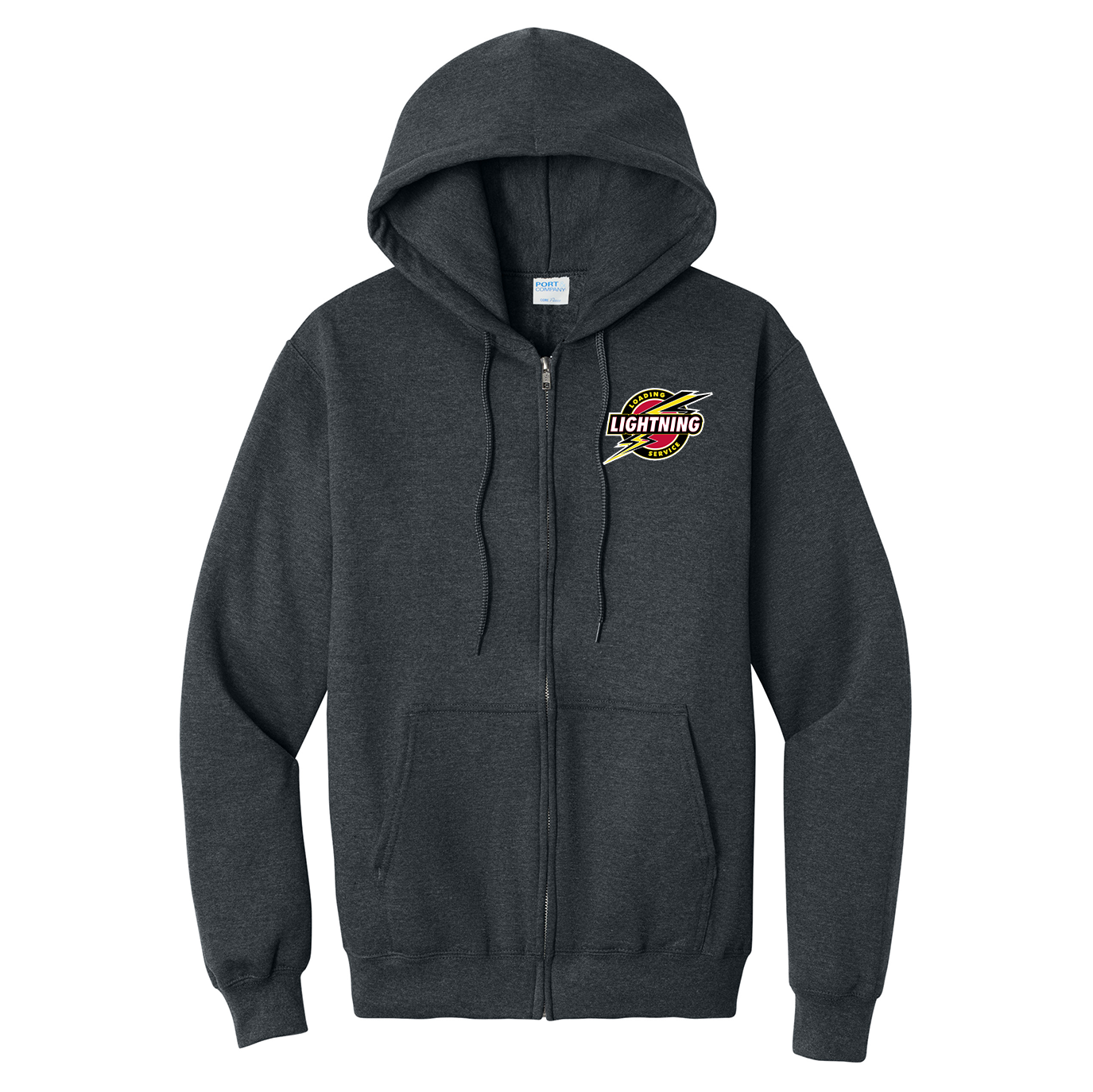 Port & Co™ Core Fleece Full-Zip Hooded Sweatshirt