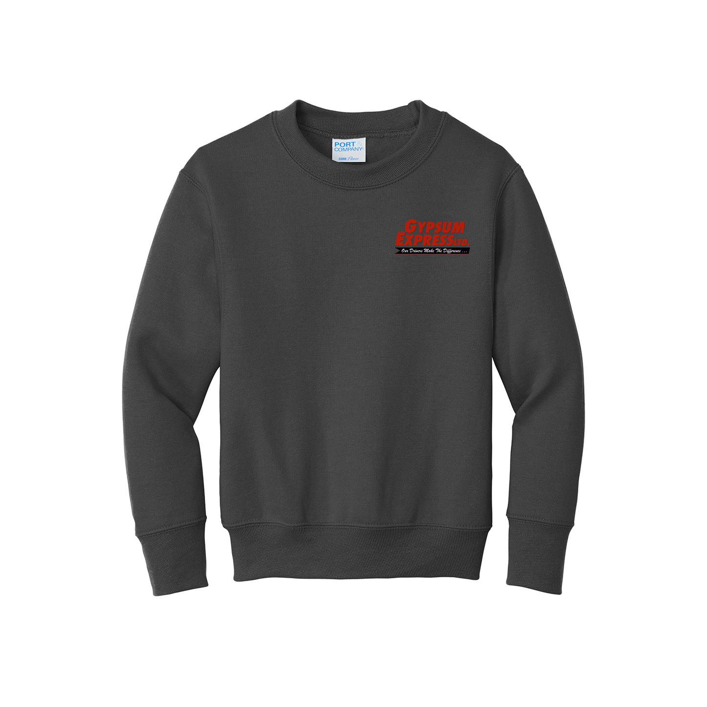 Port & Co™ Youth Core Fleece Crewneck Sweatshirt