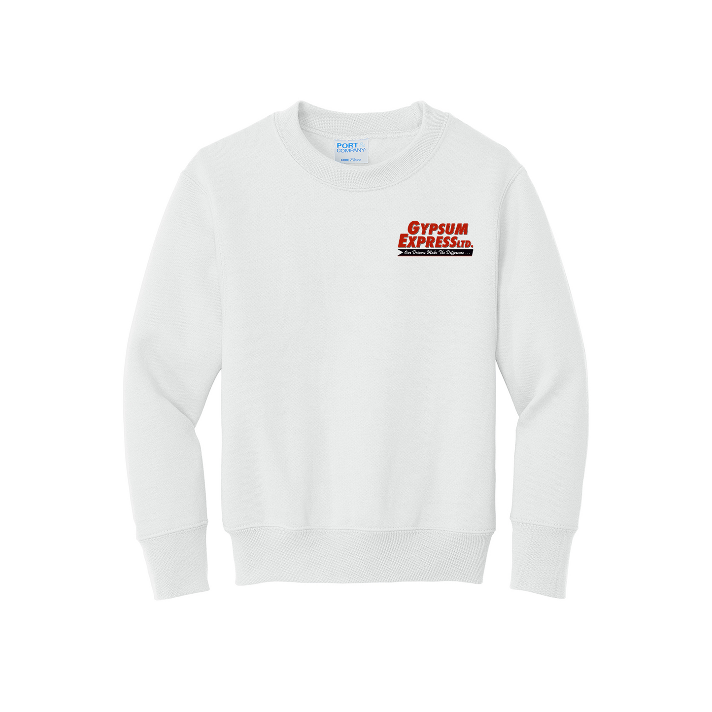 Port & Co™ Youth Core Fleece Crewneck Sweatshirt