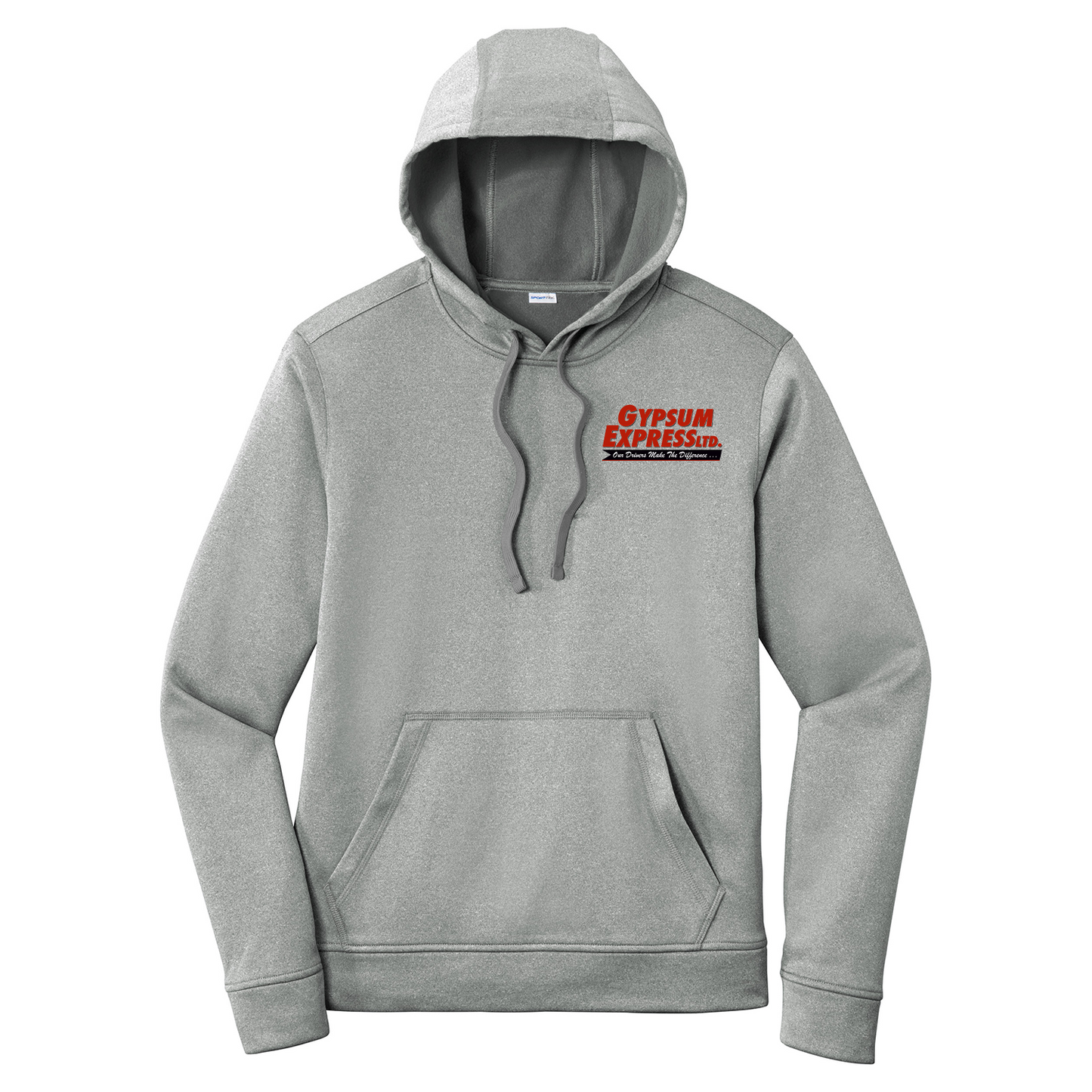Sport-Tek ® PosiCharge ® Sport-Wick ® Heather Fleece Hooded Pullover