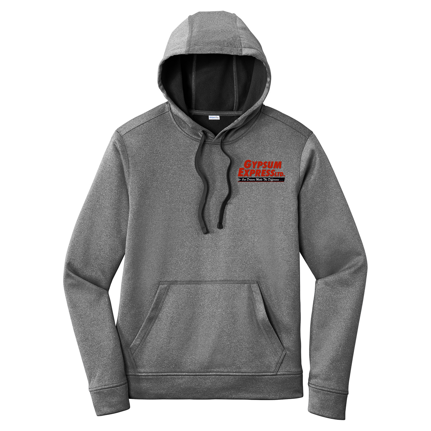 Sport-Tek ® PosiCharge ® Sport-Wick ® Heather Fleece Hooded Pullover