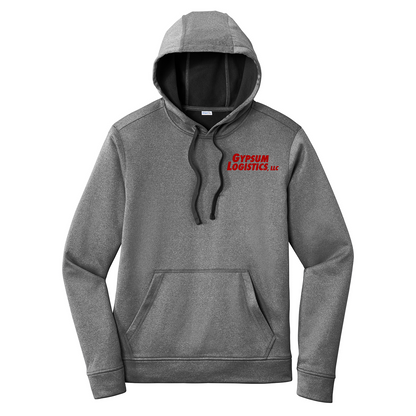 Sport-Tek ® PosiCharge ® Sport-Wick ® Heather Fleece Hooded Pullover