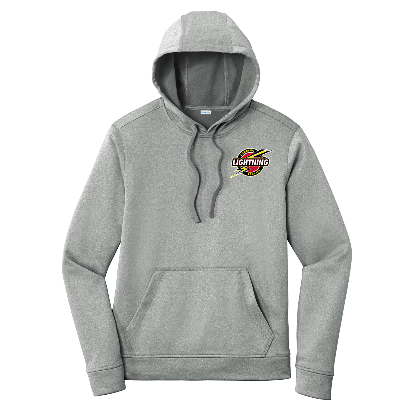 Sport-Tek ® PosiCharge ® Sport-Wick ® Heather Fleece Hooded Pullover